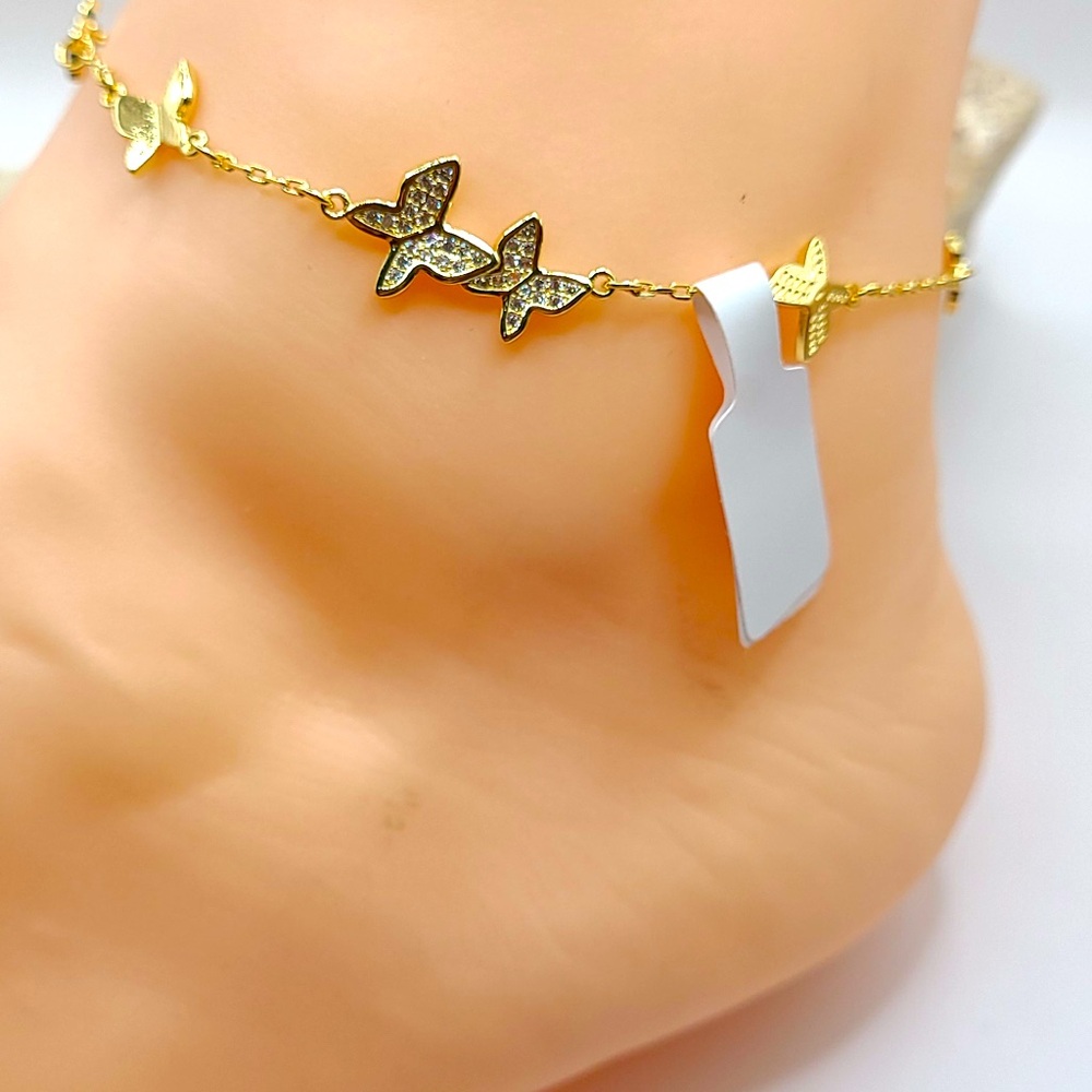 14k/925 Anklet